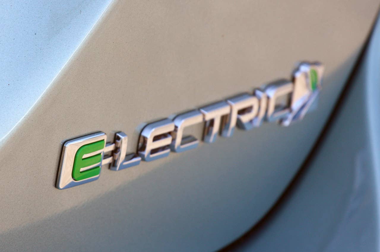 2012 Ford Focus Electric badge