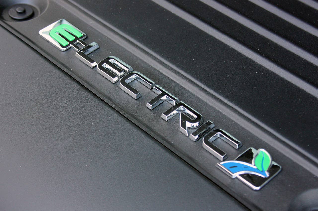 2012 Ford Focus Electric badge