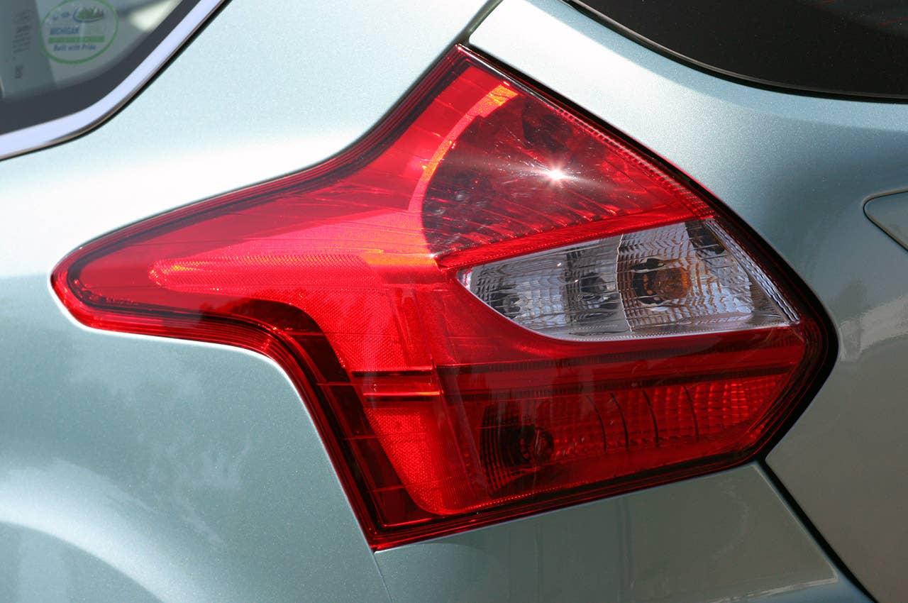 2012 Ford Focus Electric taillight