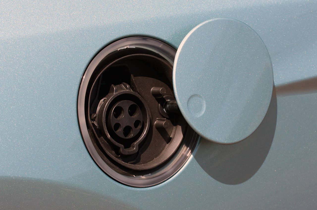 2012 Ford Focus Electric charging port