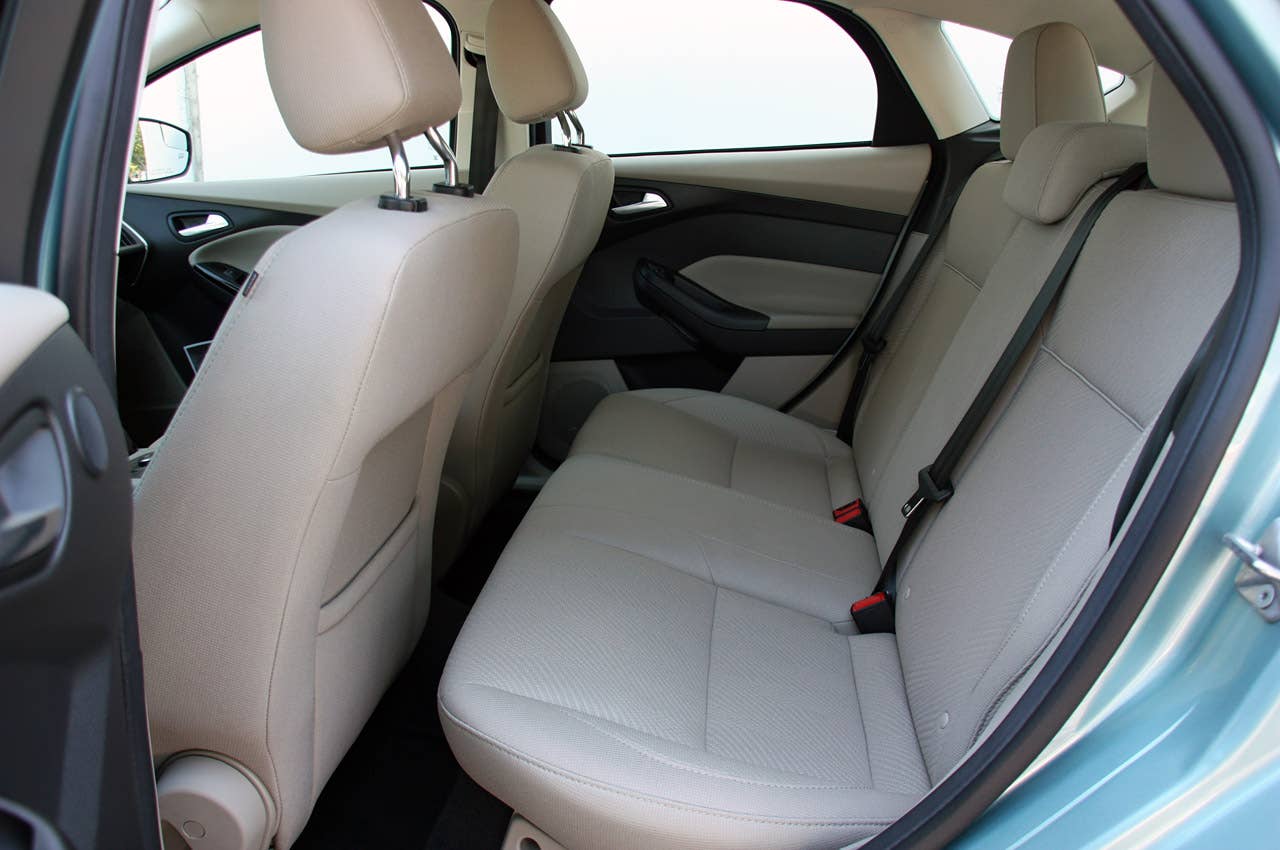 2012 Ford Focus Electric rear seats