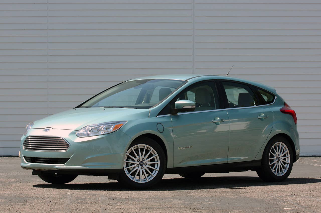 2012 Ford Focus Electric front 3/4 view