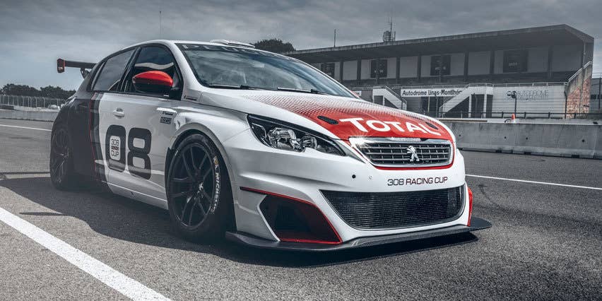 peugeot 308 racing cup profile front