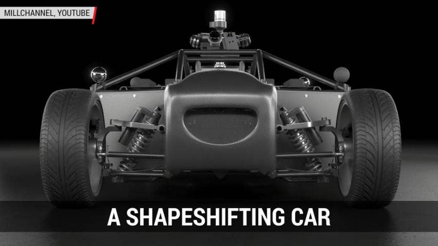A Shapeshifting Car | Autoblog Minute