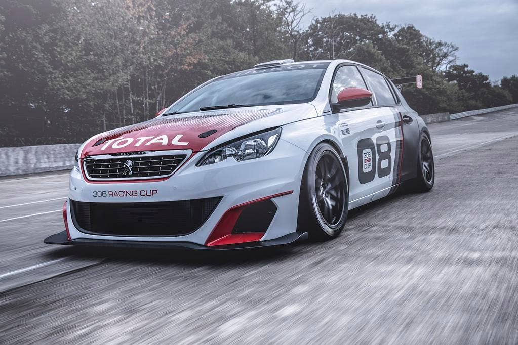 peugeot 308 racing cup front three quarters