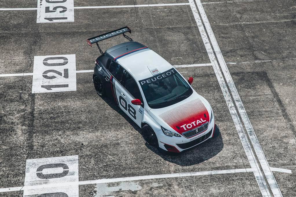 peugeot 308 racing cup top