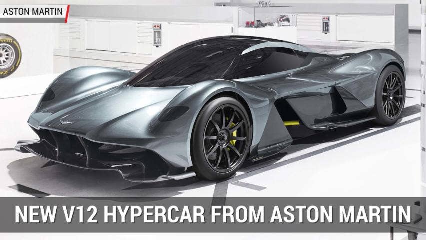 Aston Martin-Red Bull Racing V12 hypercar | Autoblog Minute