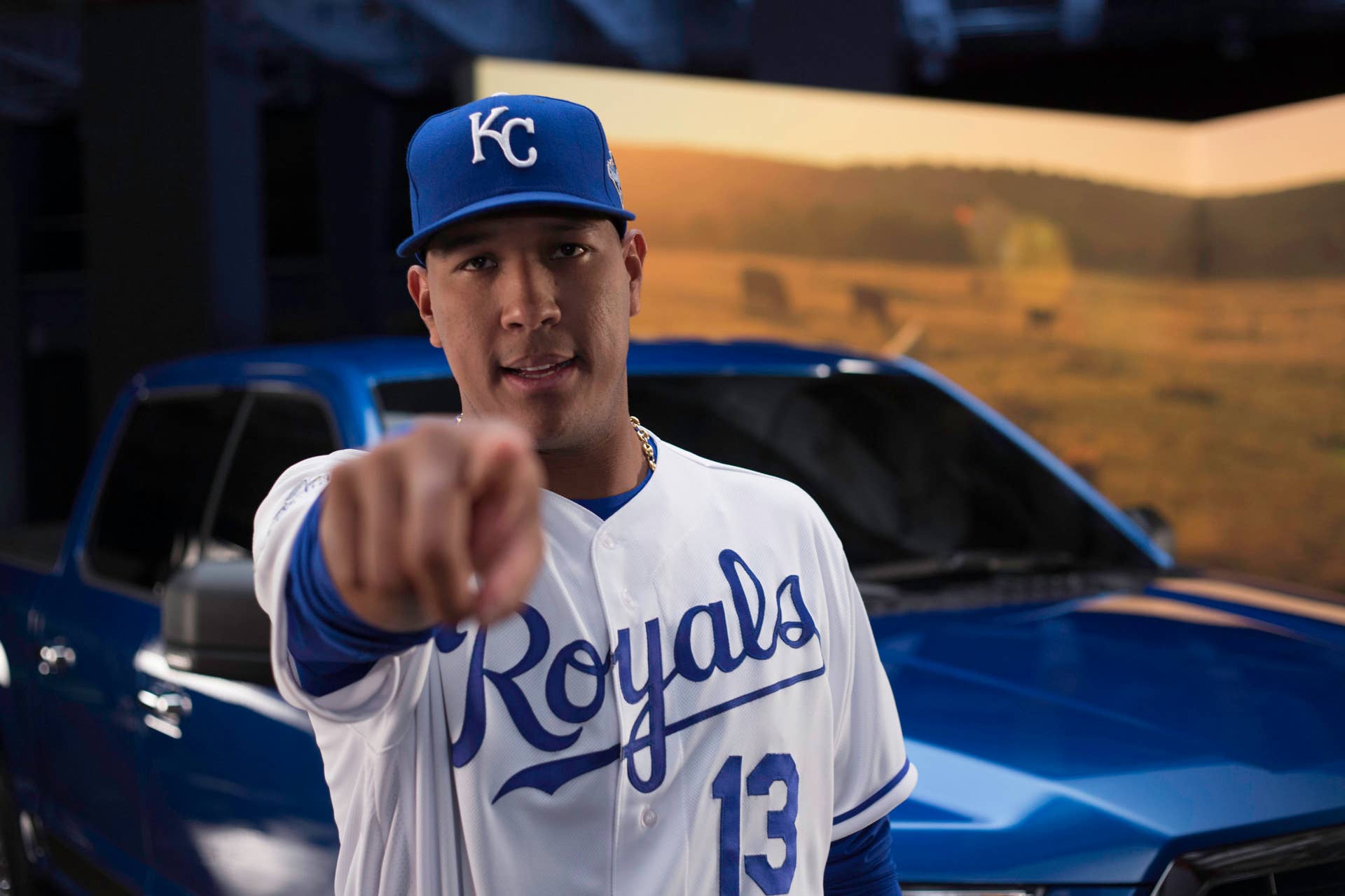 Salvador Perez Ford F-150 MVP edition