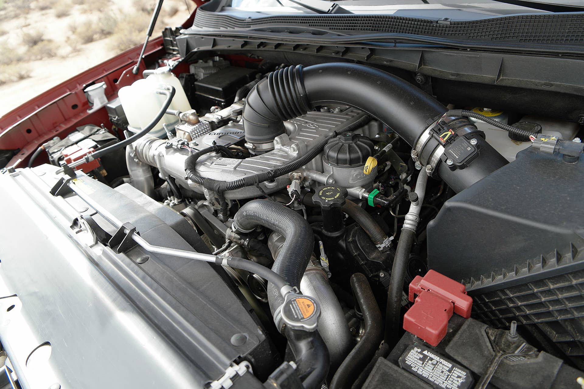 2016 Nissan Titan engine