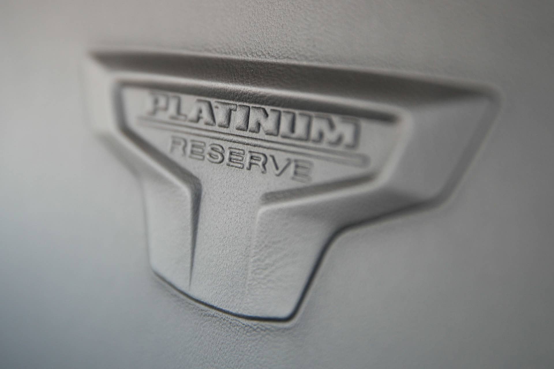 2016 Nissan Titan embossed seating