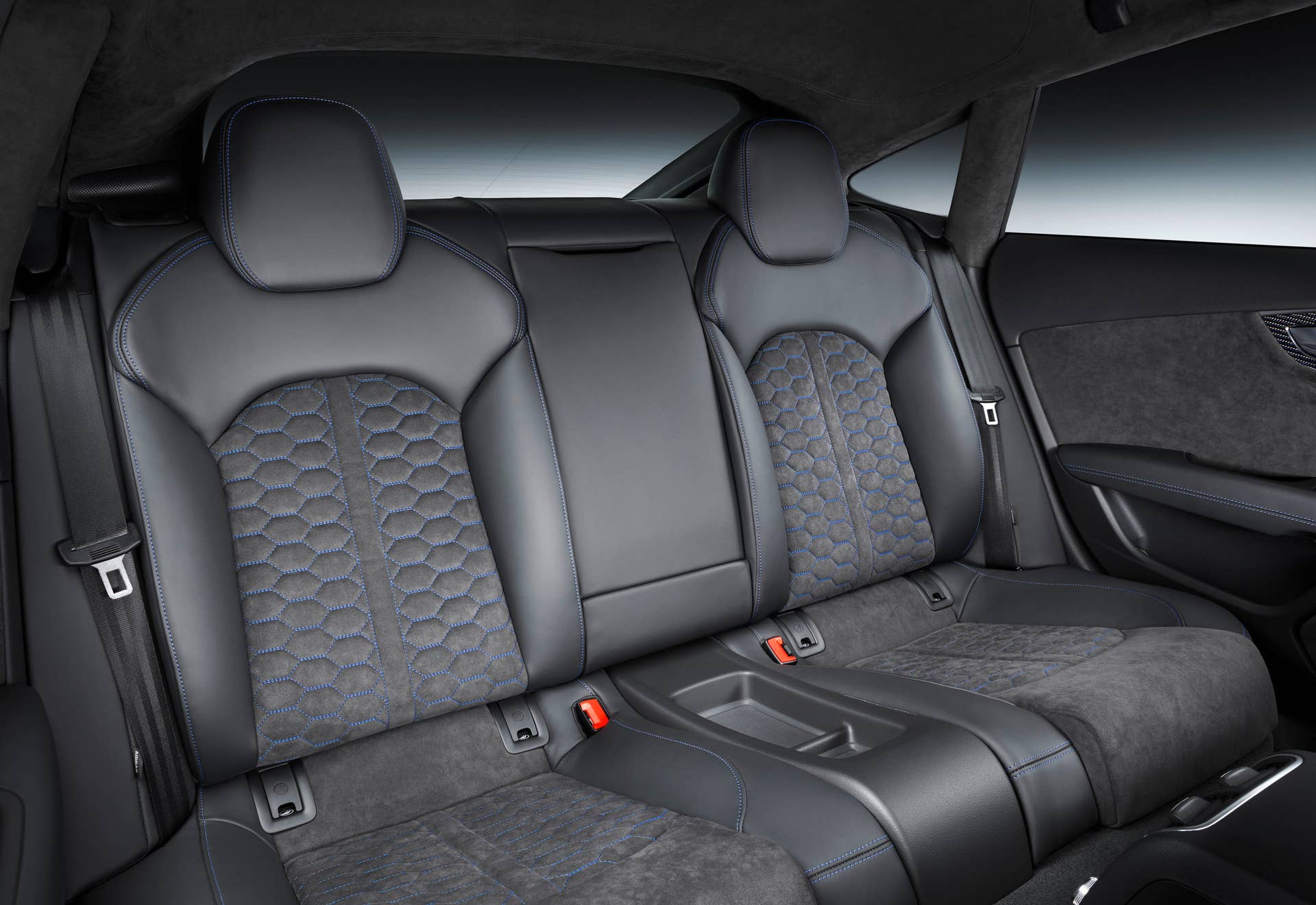 audi rs7 sportback performance rear seats