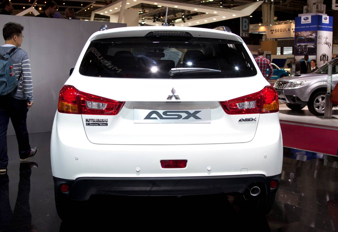 Mitsubishi ASX: Paris 2012 rear