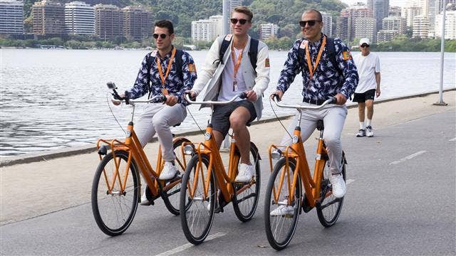 Dutc Beat Rio's Olympic Traffic by Riding Bikes