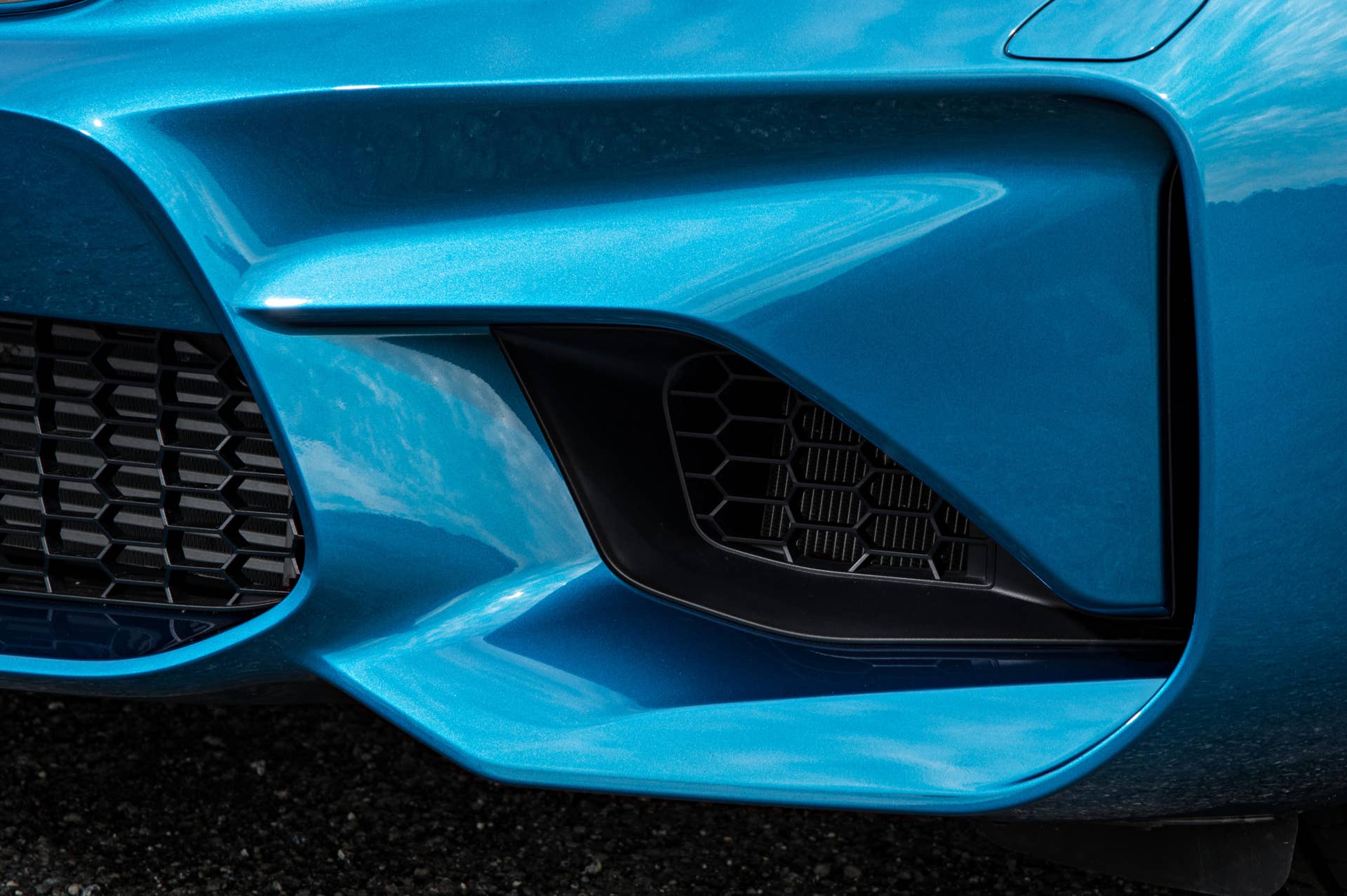 2016 BMW M2 front fascia
