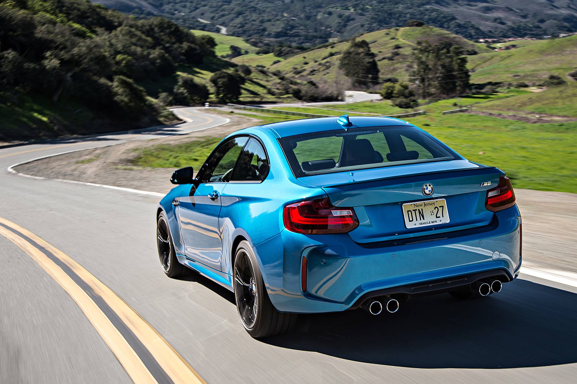 2016 BMW M2 driving