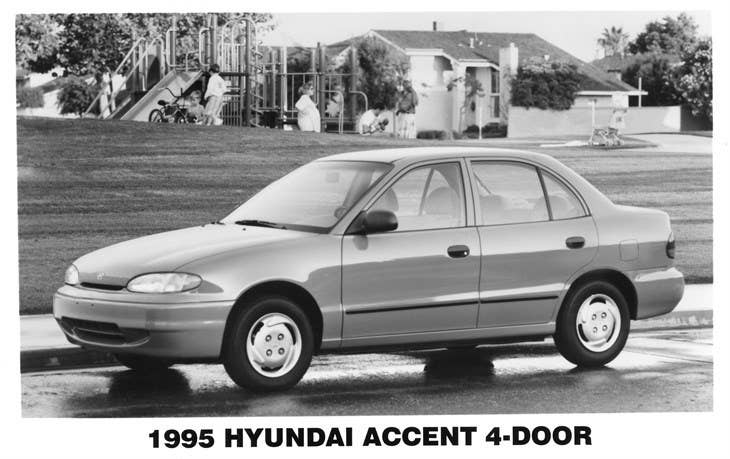 first generation hyundai accent