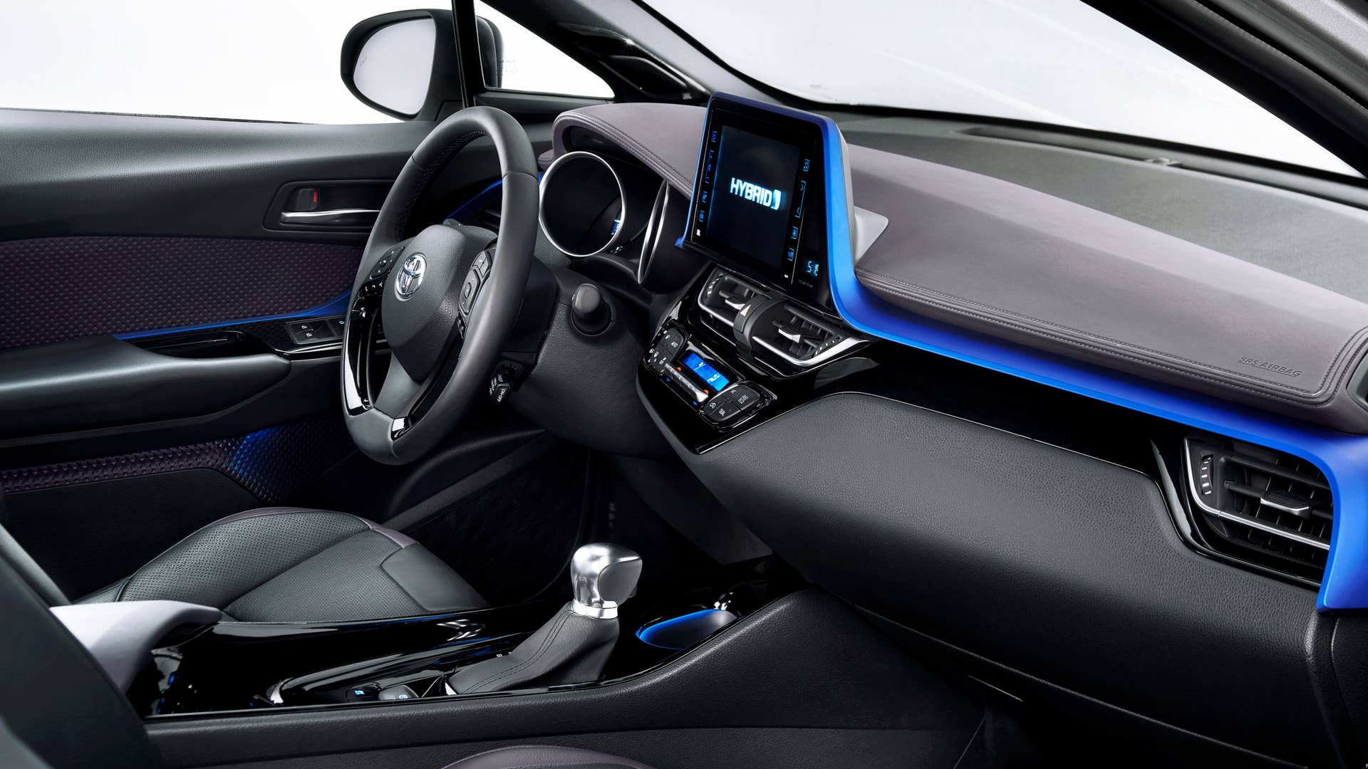 2016 toyota c-hr dashboard
