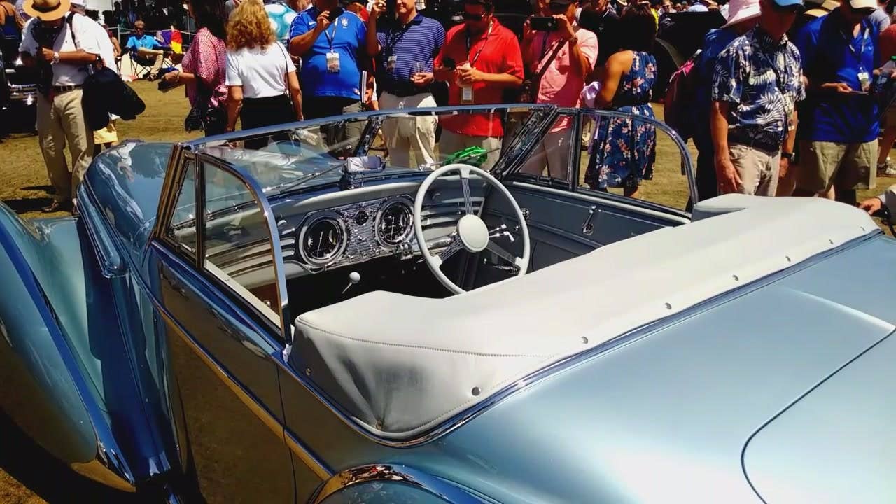 1937 Delahaye 145 Franay Cabriolet | Pebble Beach Concours D'Elegance