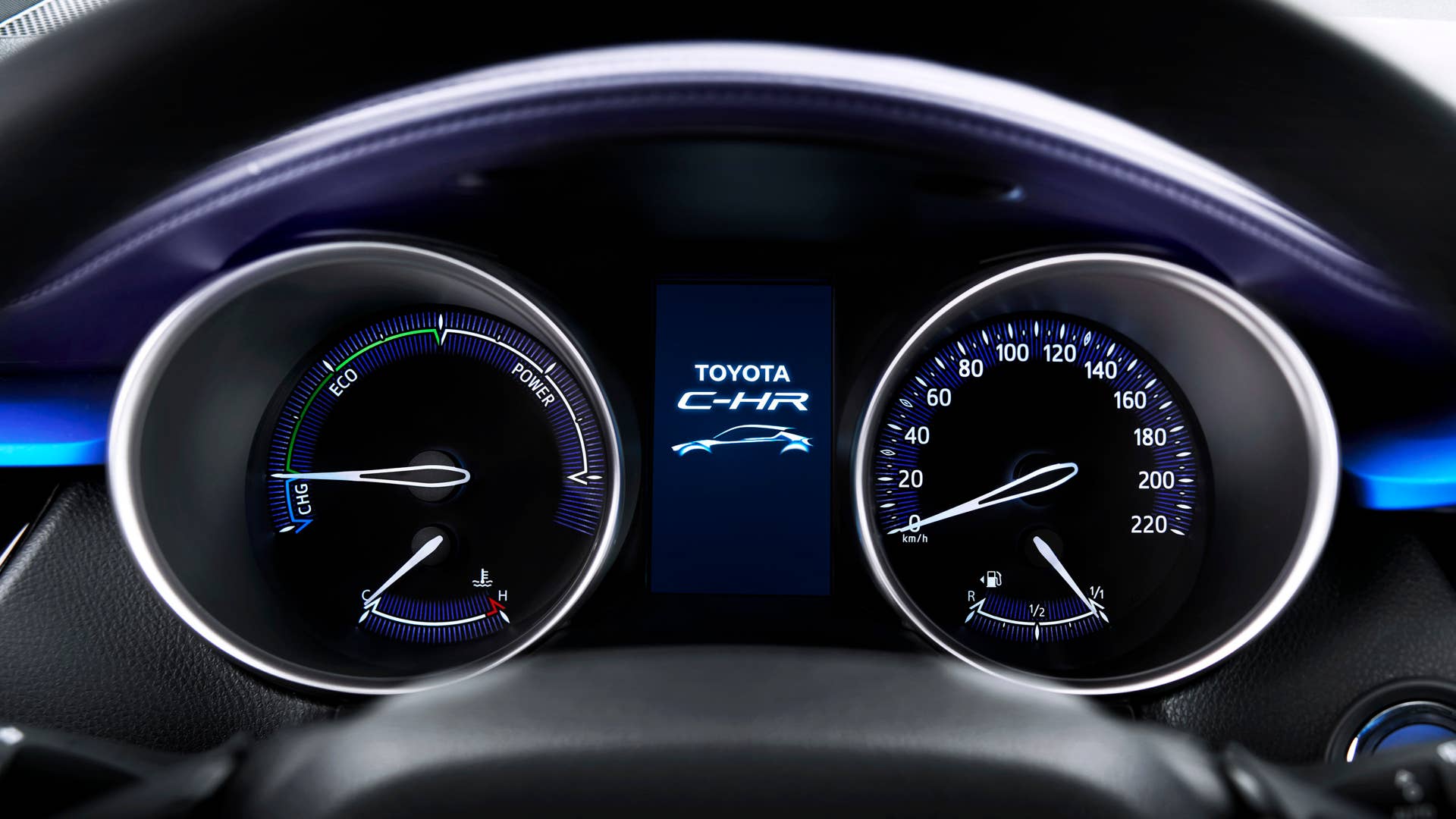 2016 toyota c-hr instrument panel