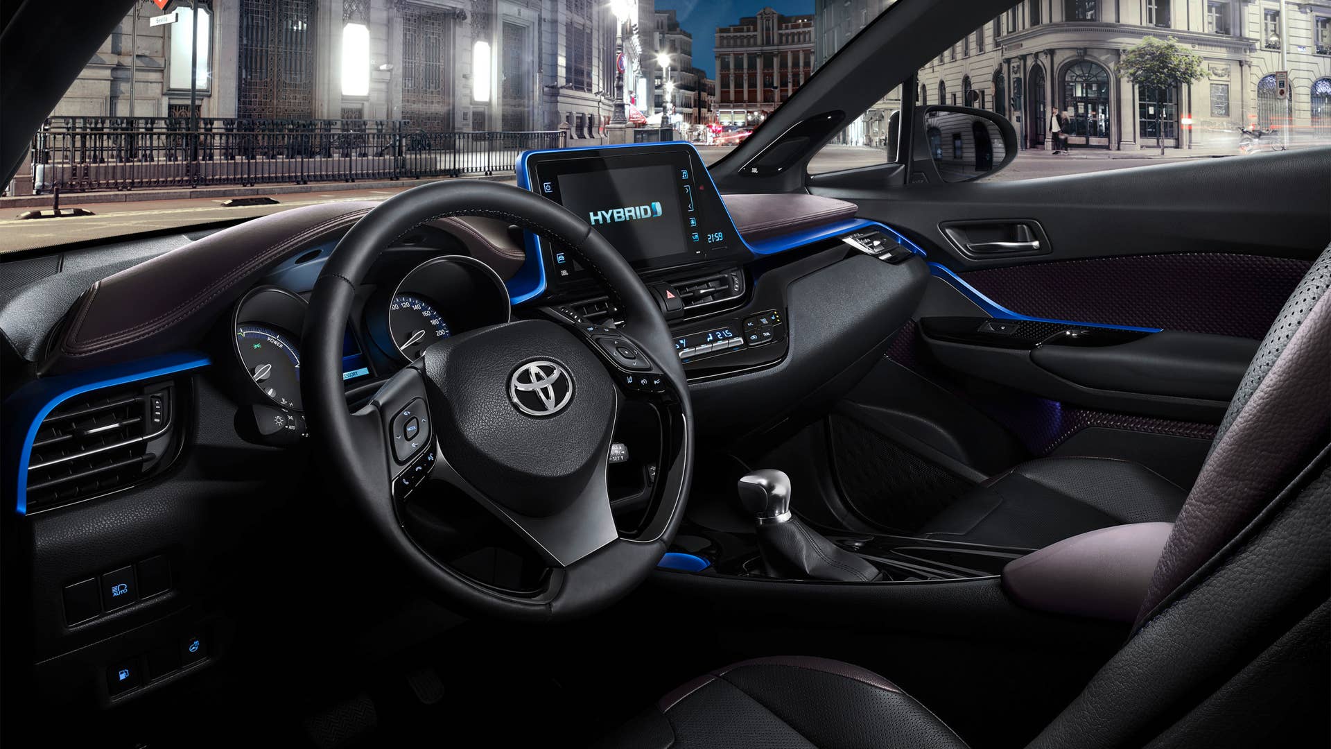2016 toyota c-hr steering wheel