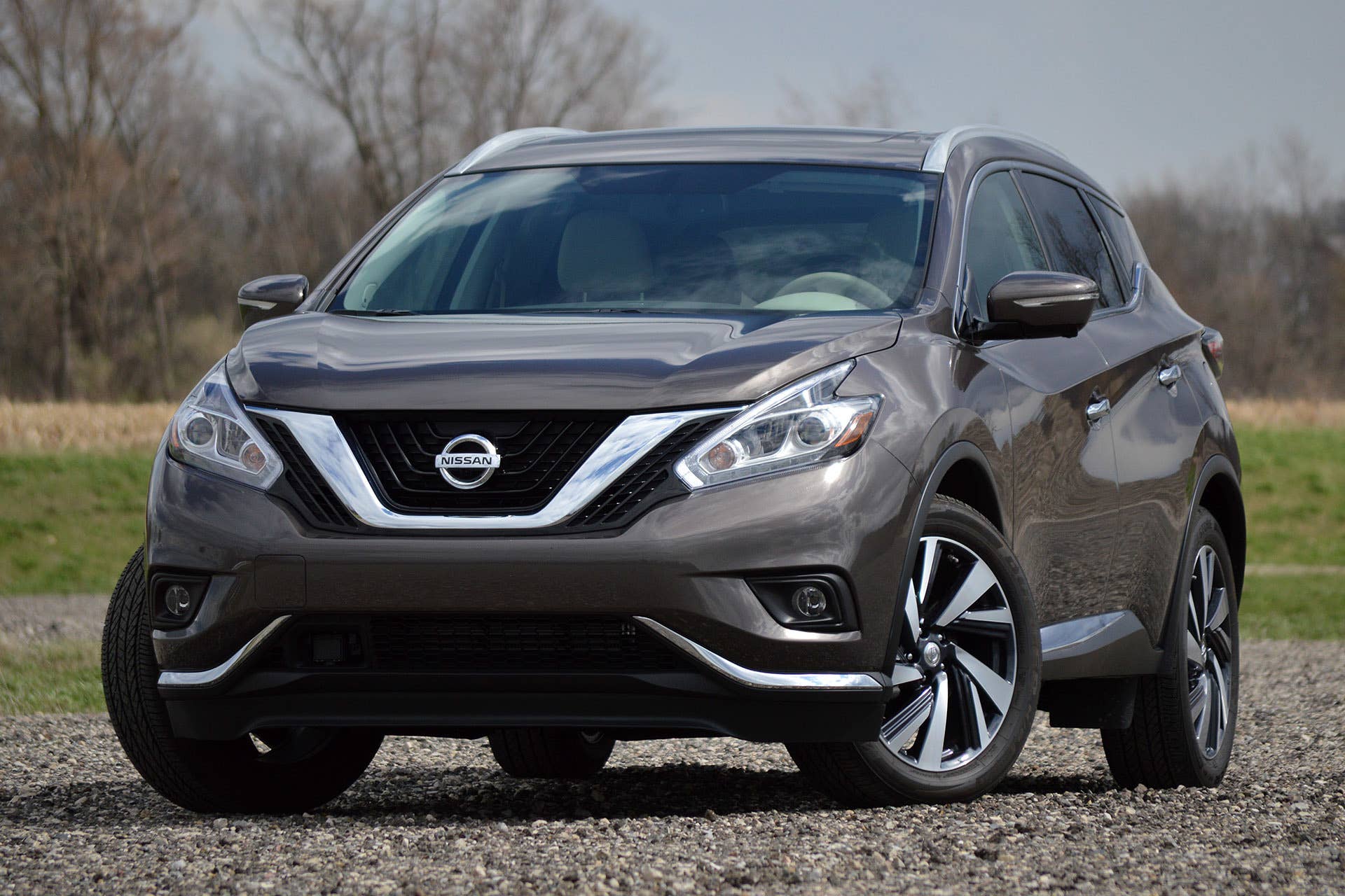 2015 Nissan Murano front 3/4 view