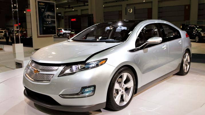 Electric Car Battery Fire