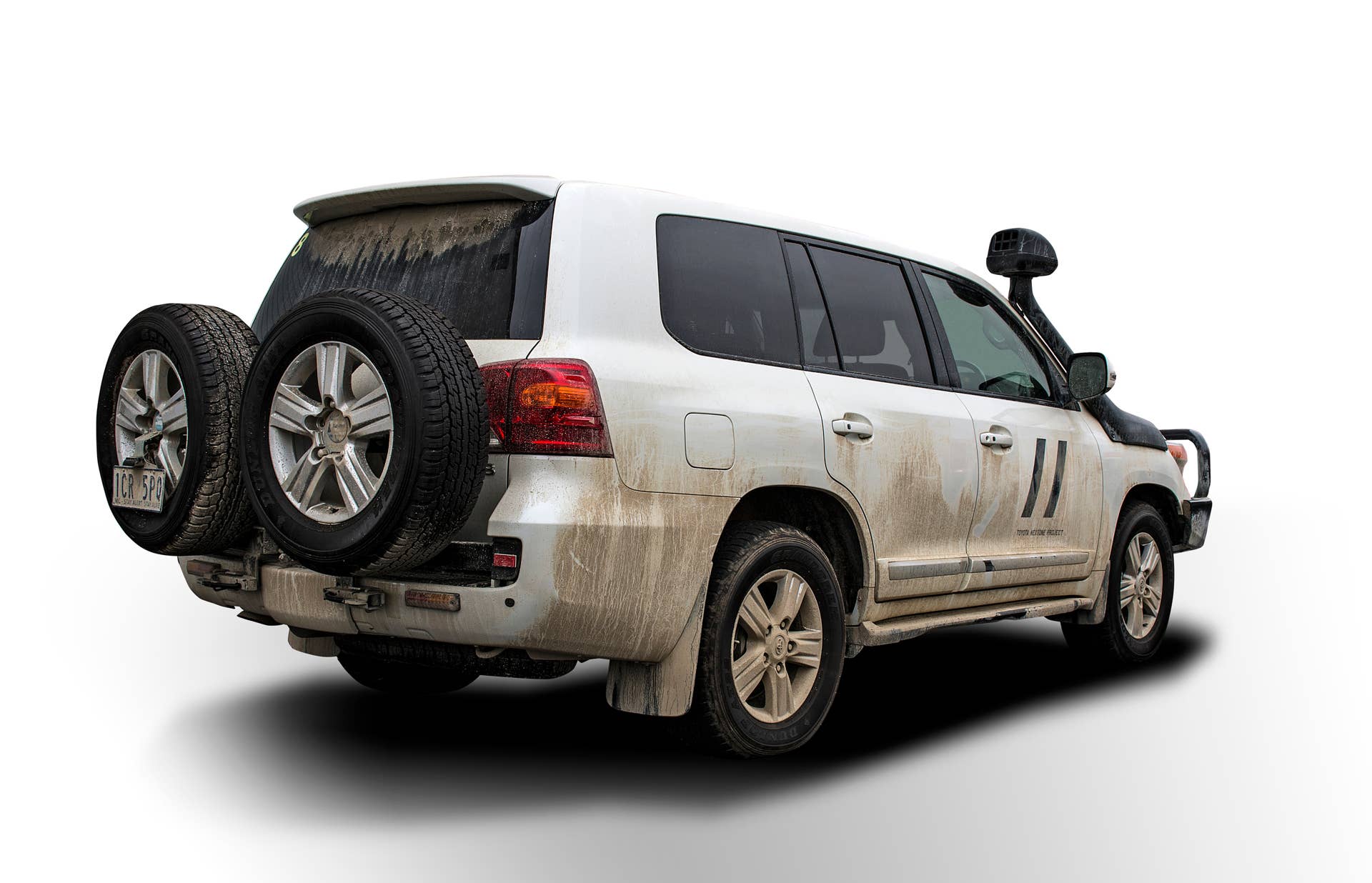 Toyota LC 200 rear 3/4