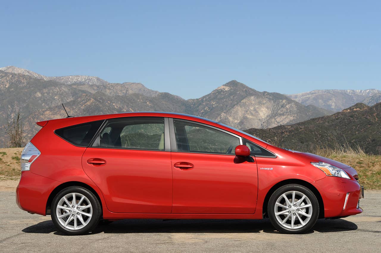 2012 Toyota Prius V side view