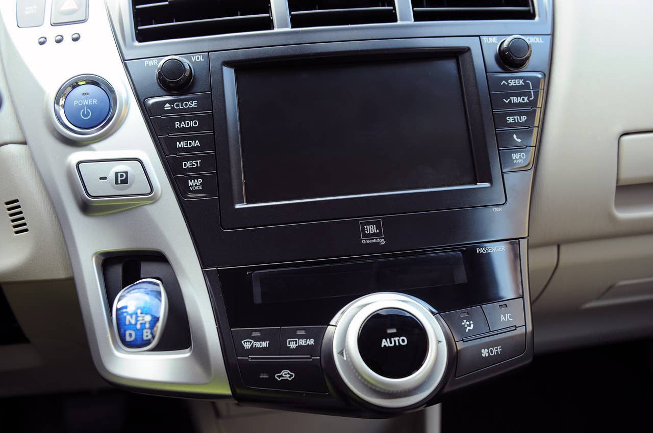 2012 Toyota Prius V instrument panel