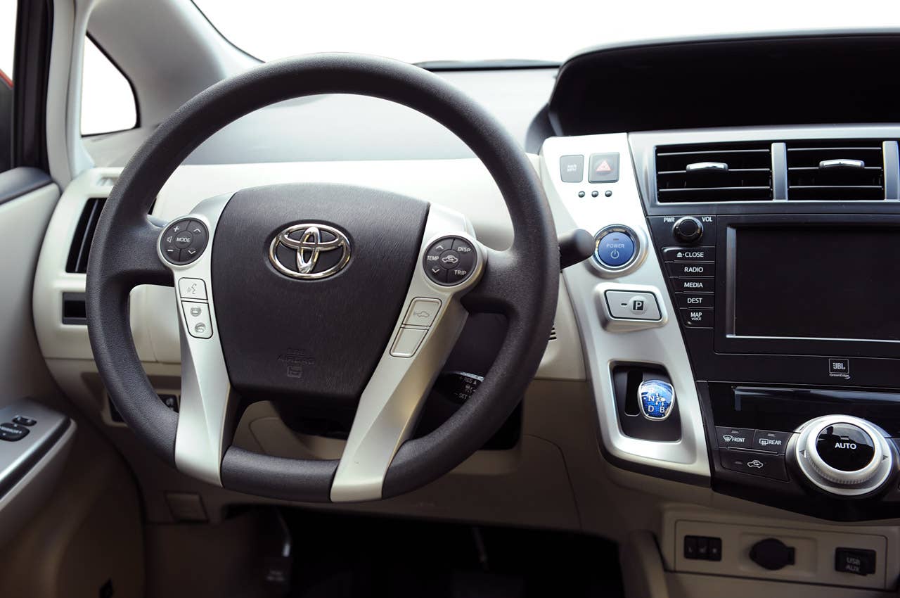 2012 Toyota Prius V interior