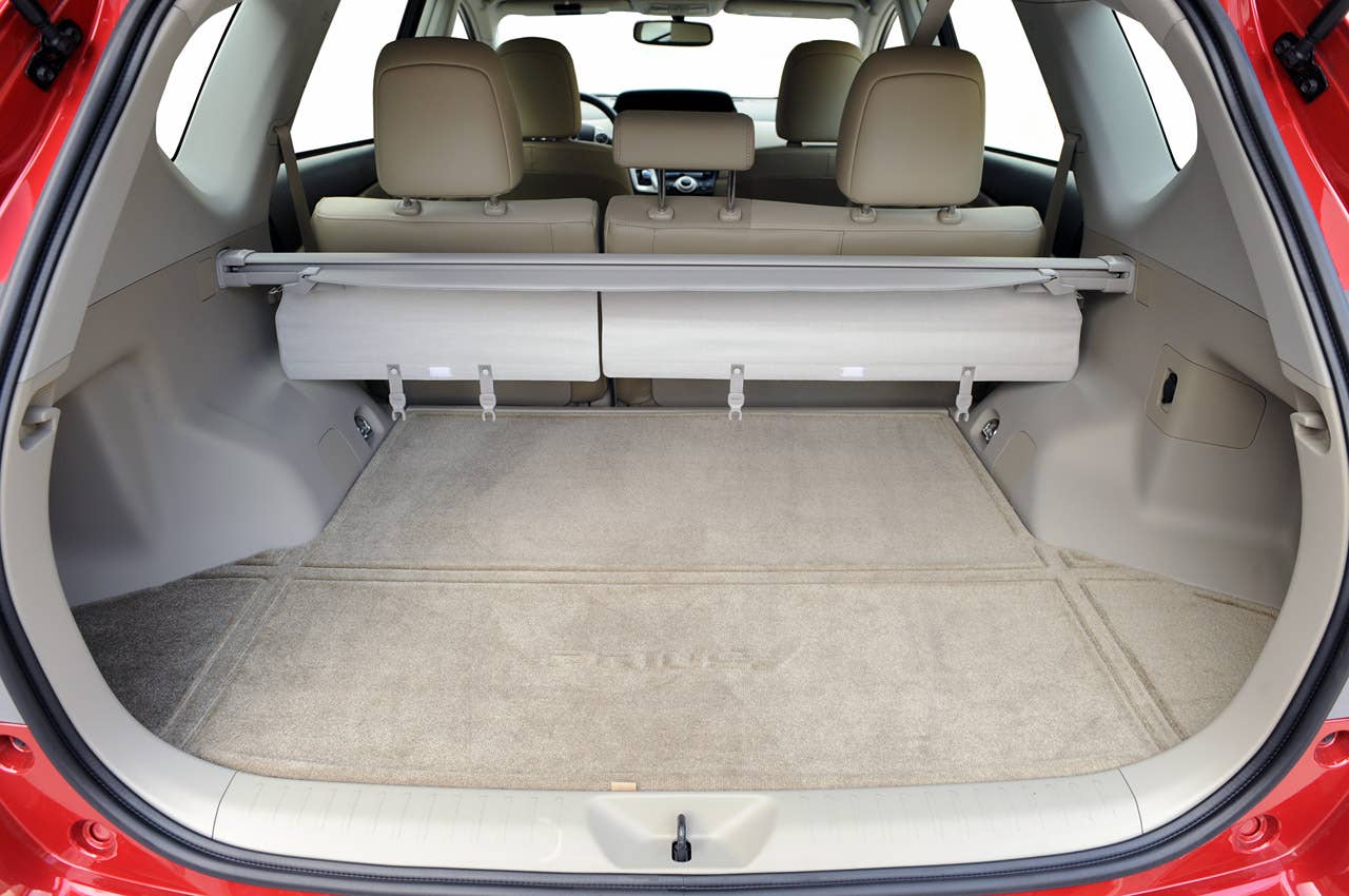 2012 Toyota Prius V rear cargo area
