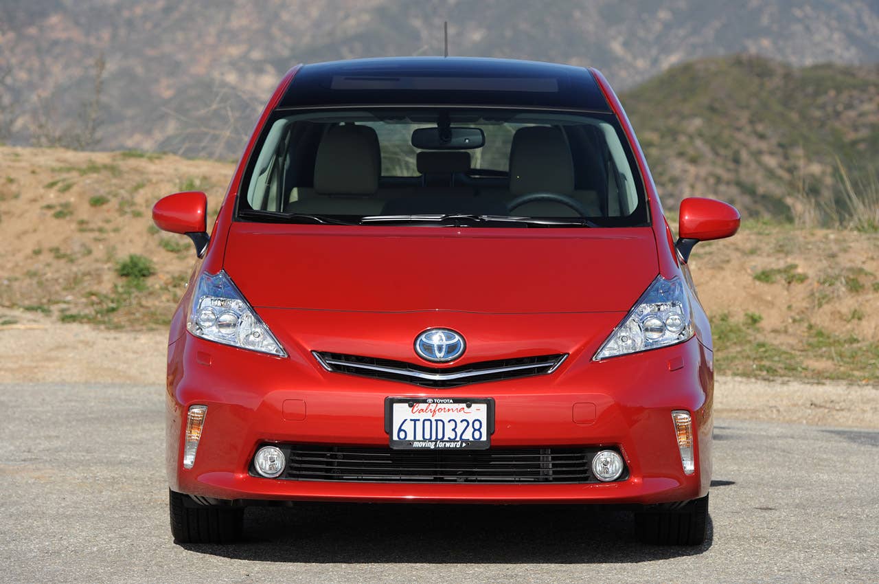 2012 Toyota Prius V front view