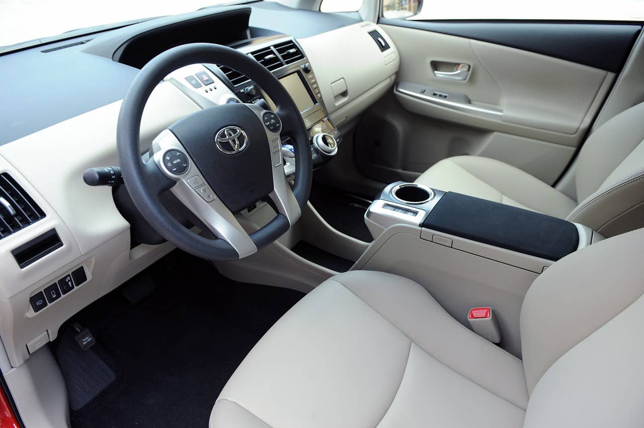 2012 Toyota Prius V interior
