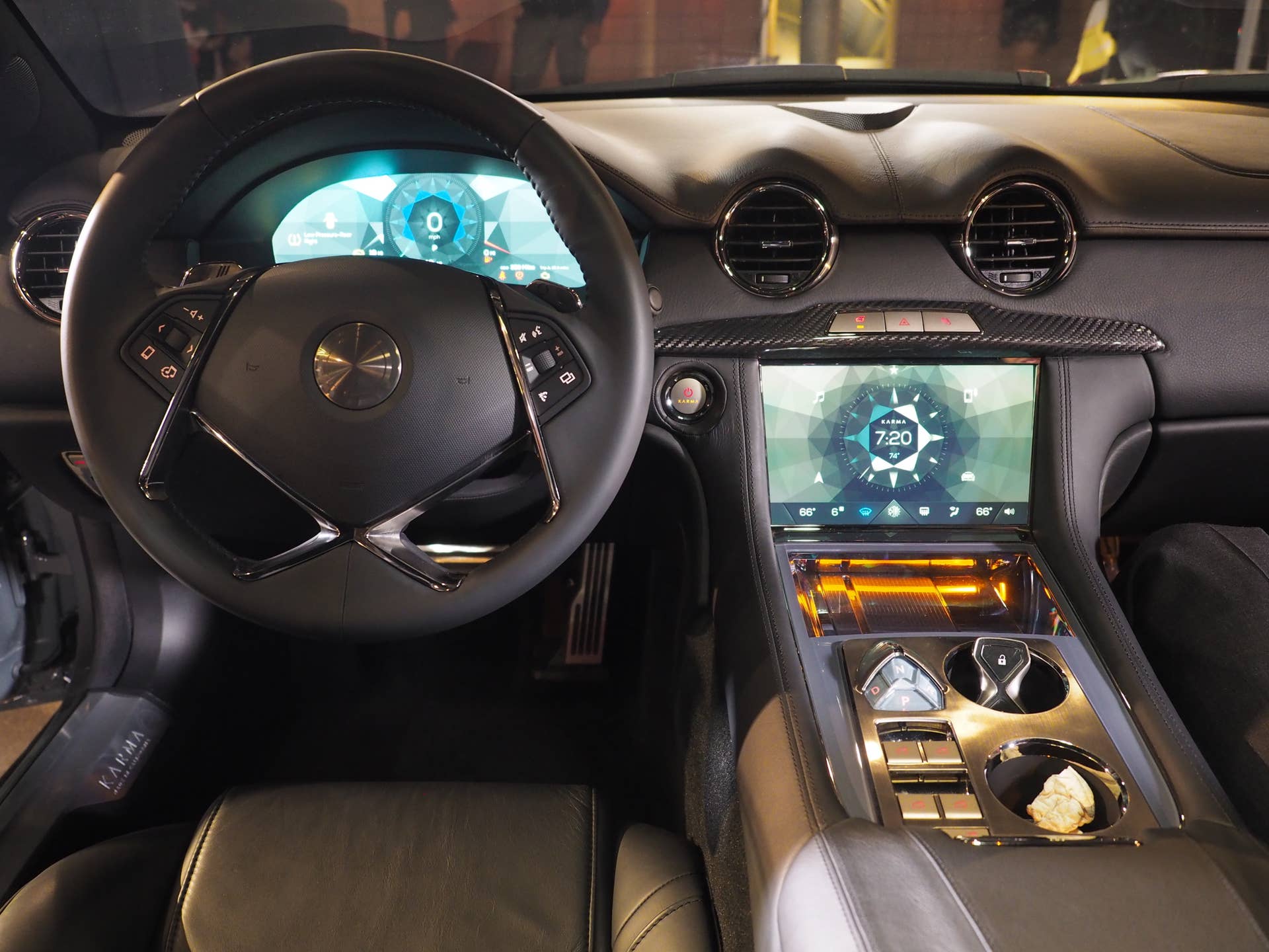 2017 Karma Revero driver seat view