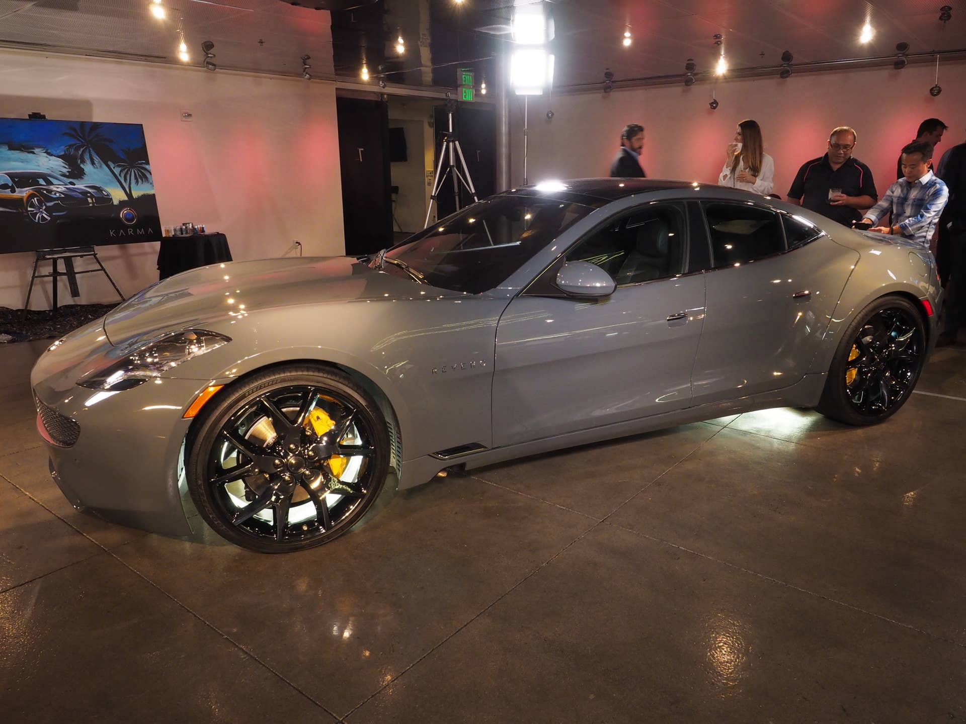 2017 Karma Revero front 3/4 view