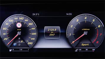 Mercedes-Benz E-Class interior