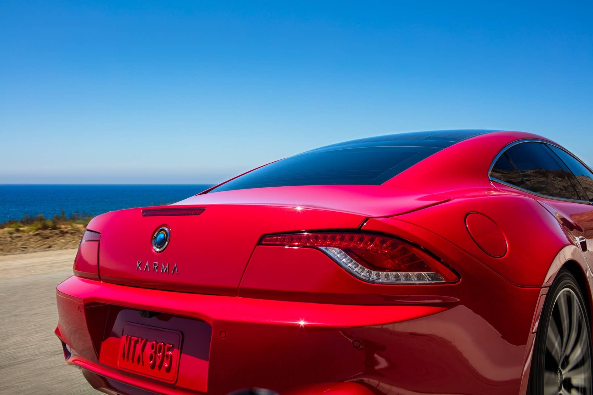 2017 Karma Revero in red