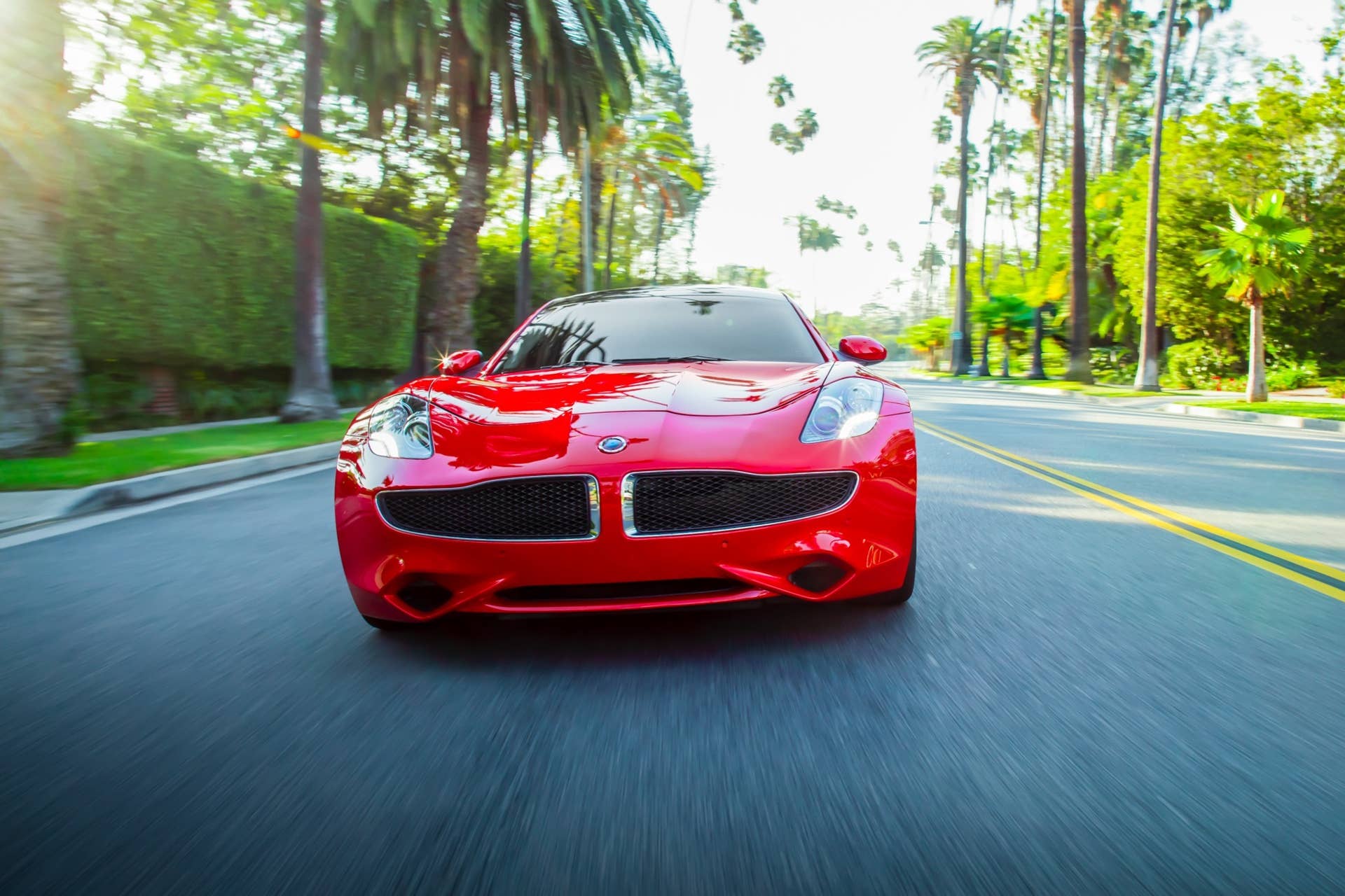 2017 Karma Revero in red