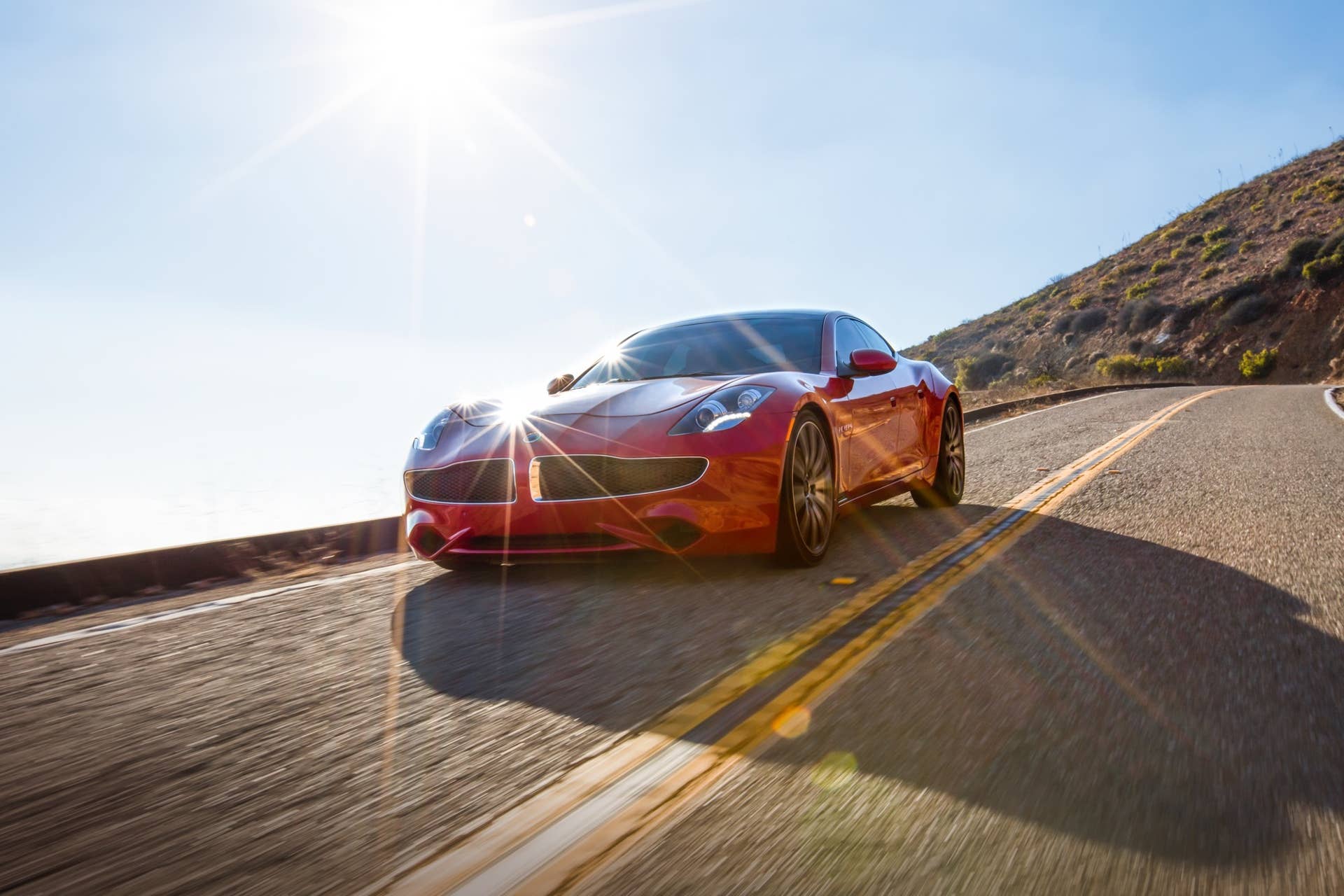 2017 Karma Revero in red
