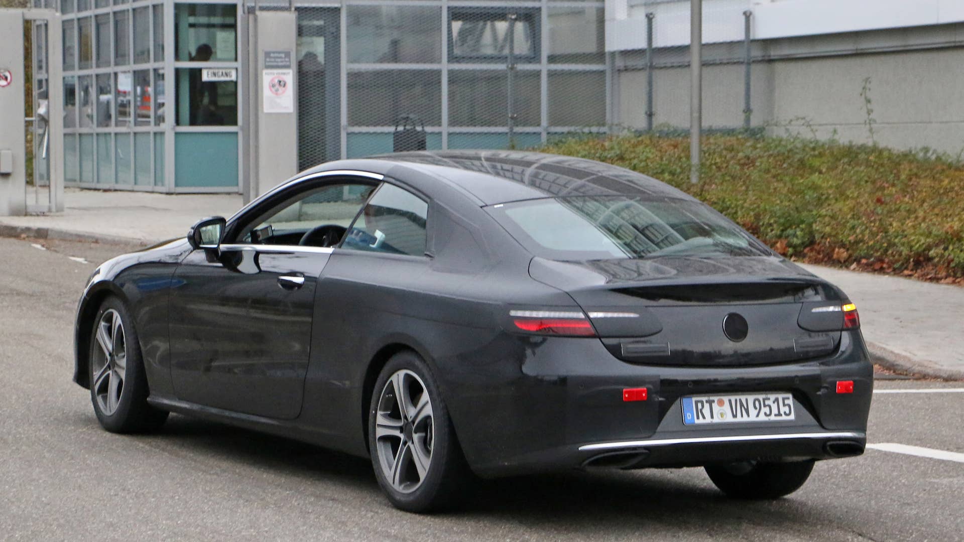 2018 Mercedes-Benz E-Class Coupe rear