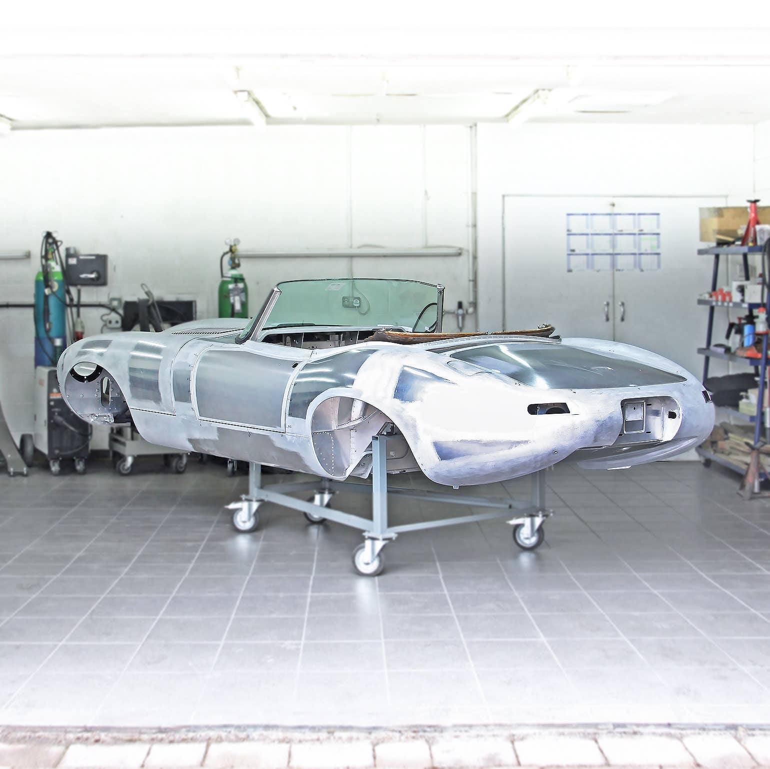 Eagle Spyder GT bodywork rear