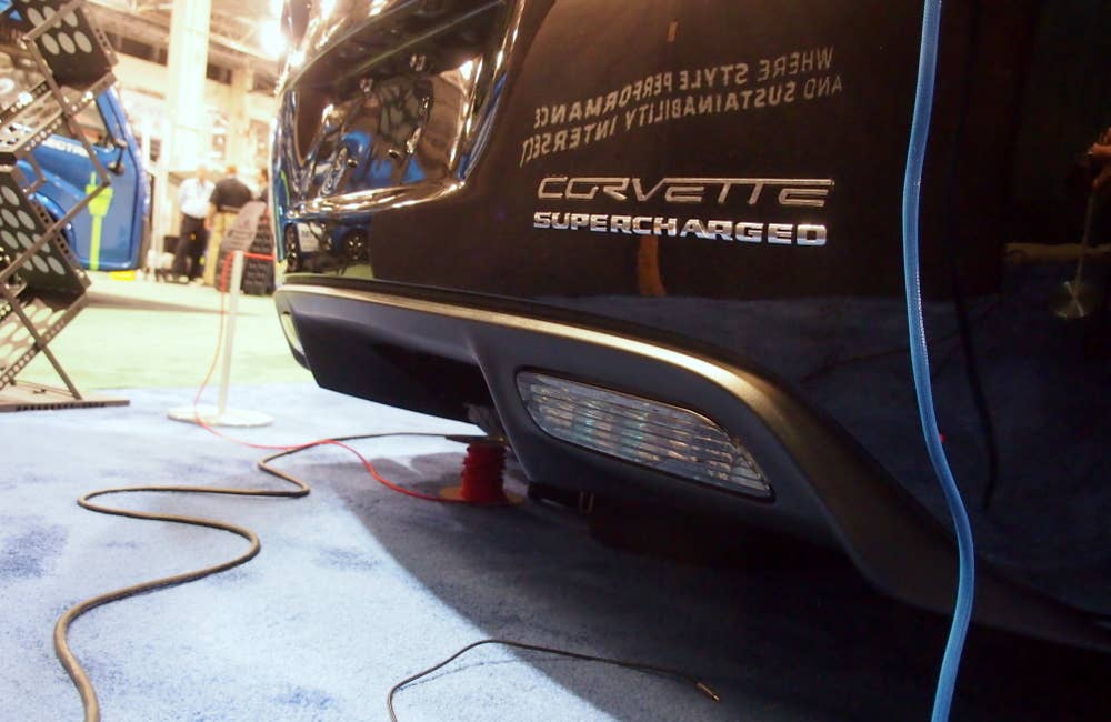 Battery Show 2015: Genovation GXE All-Electric Corvette