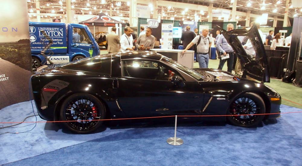Battery Show 2015: Genovation GXE All-Electric Corvette