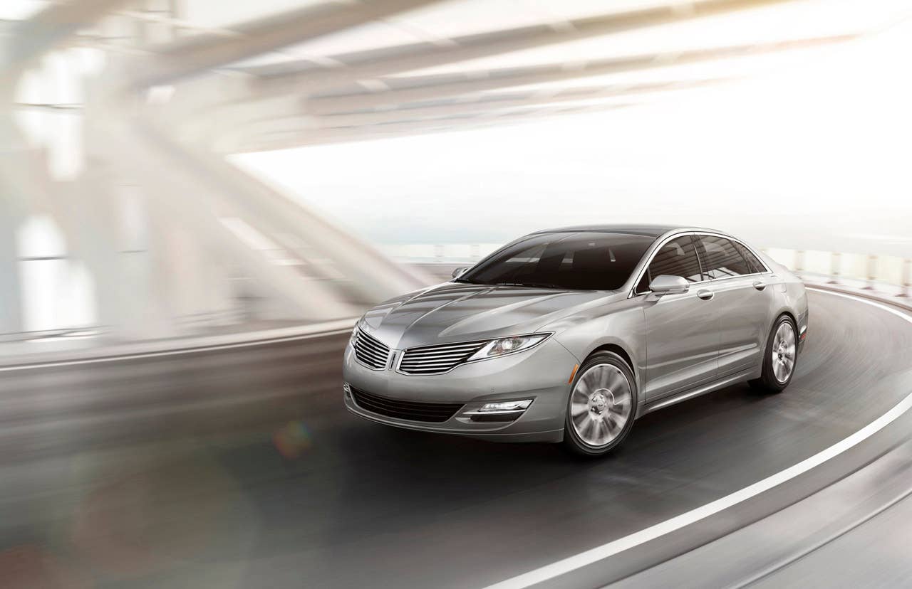 2013 Lincoln MKZ: The 2013 Lincoln MKZ is the first milestone vehicle for the all-new Lincoln brand created by the dedicated Lincoln team in its new Design Studio.