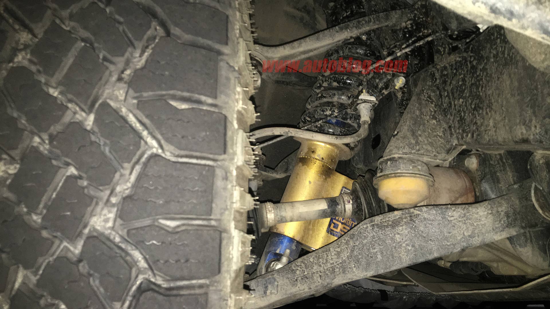 Chevrolet Colorado ZR2 Spool Valve Damper Spy Shots lead
