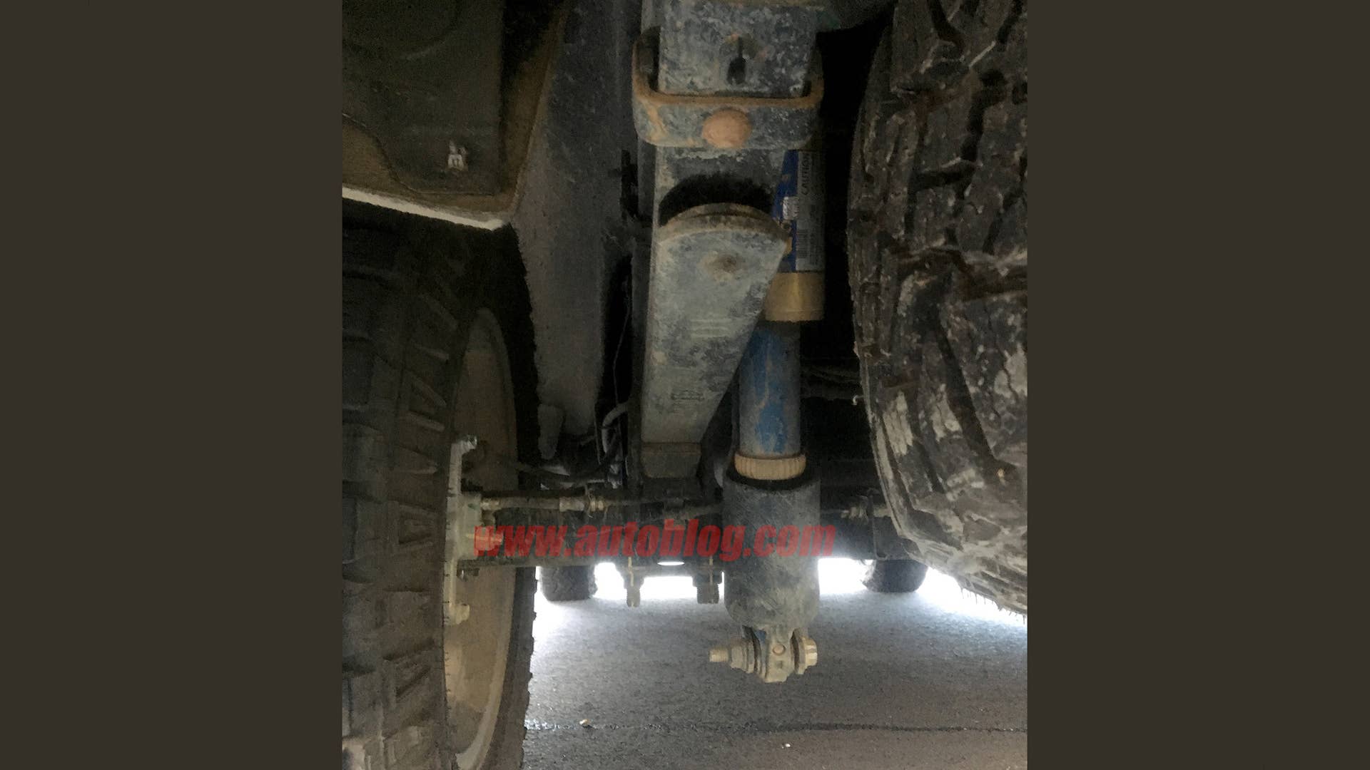Chevrolet Colorado ZR2 Spool Valve Damper Spy Shots fourth
