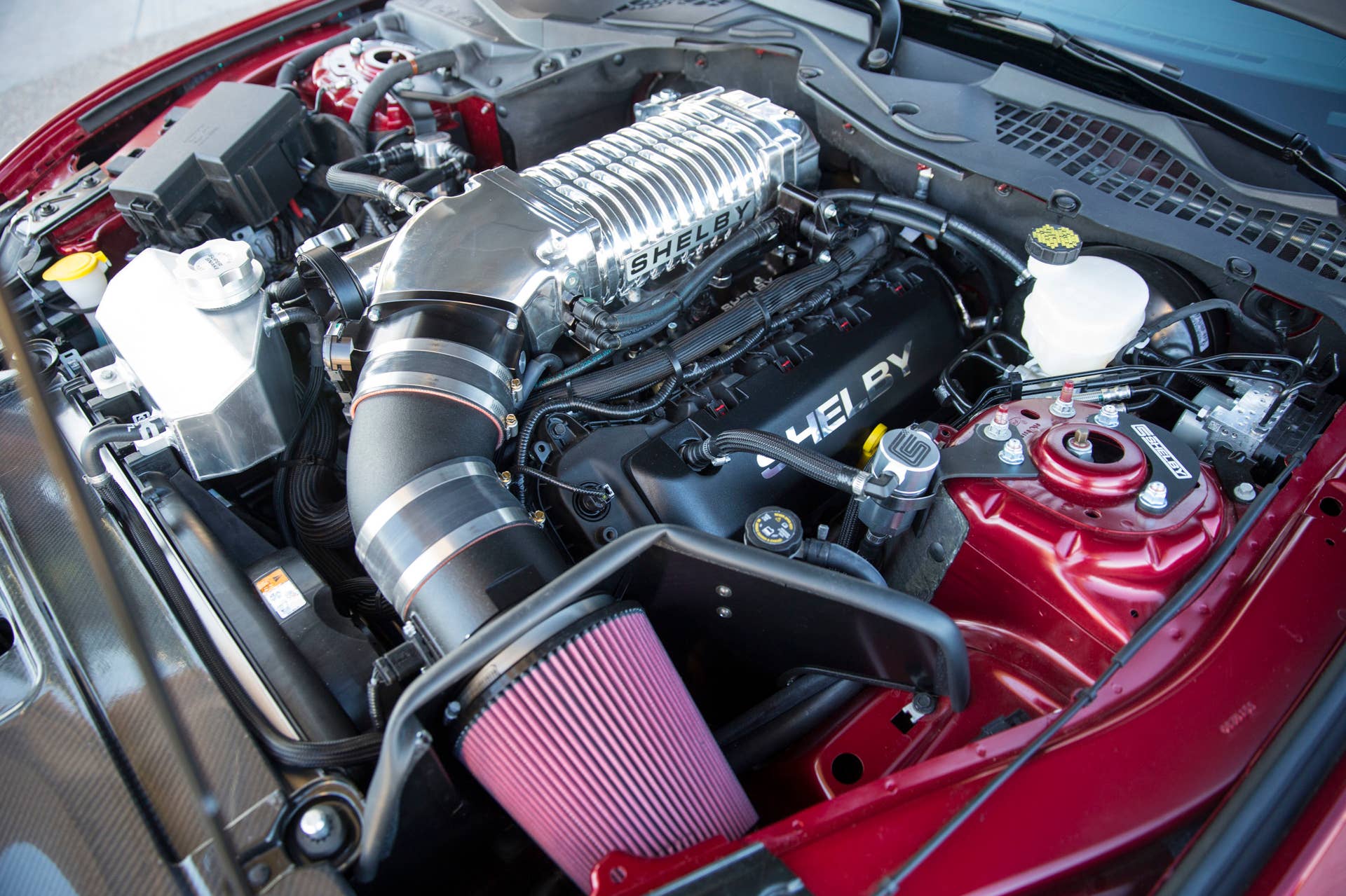 2015 Shelby Super Snake engine