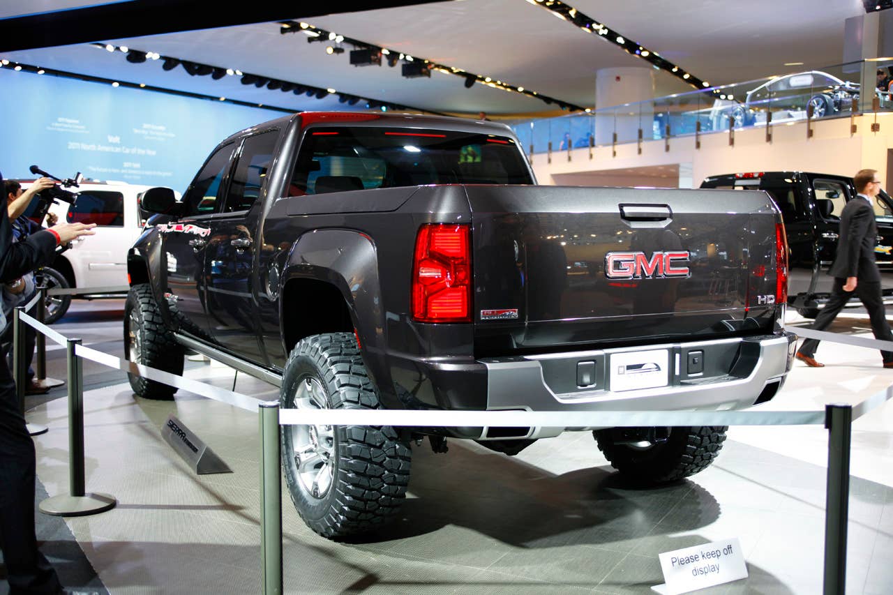 GMC Sierra All Terrain Concept rear 3/4