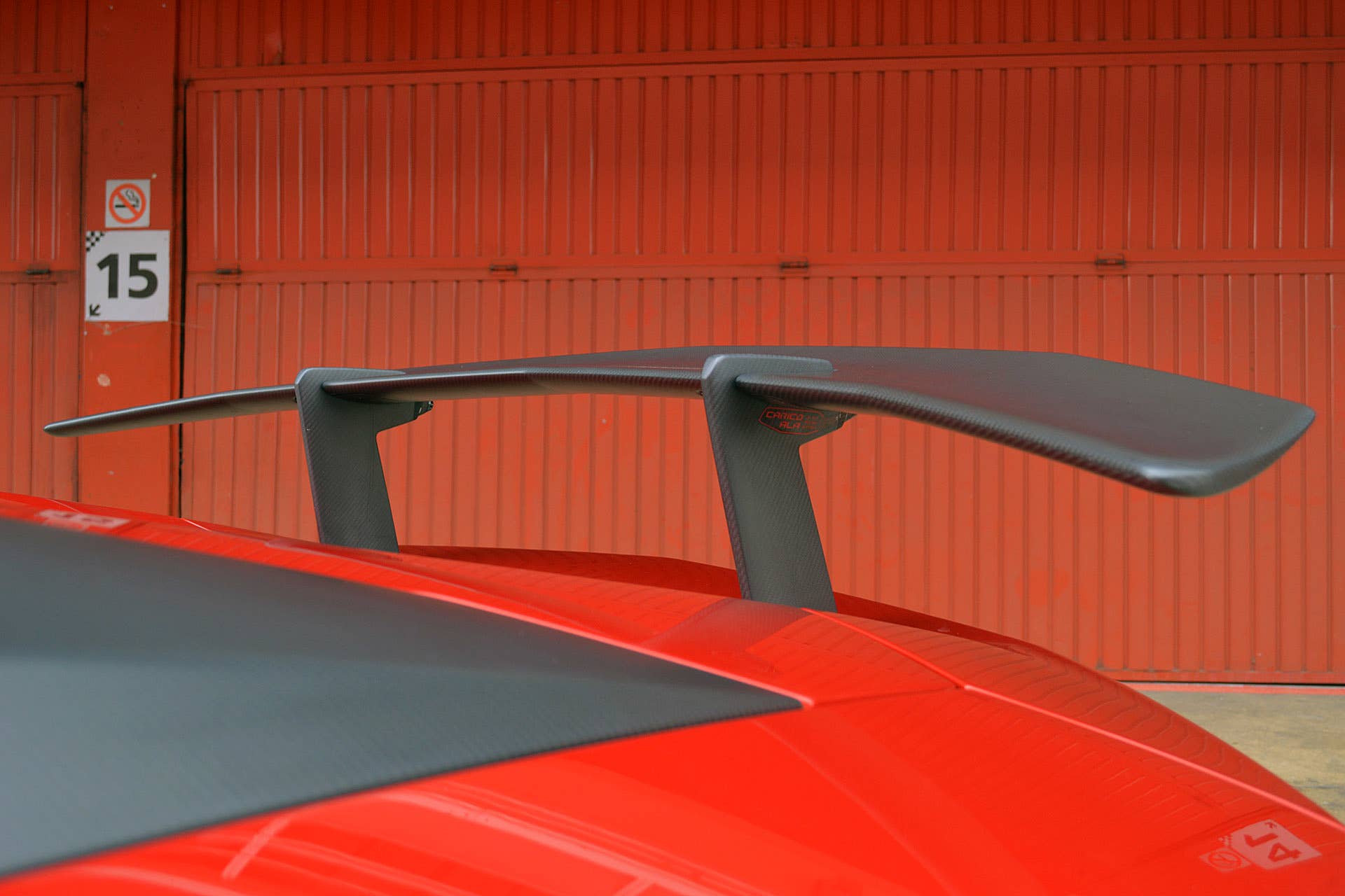 2016 Lamborghini Aventador LP 750-4 Superveloce rear wing