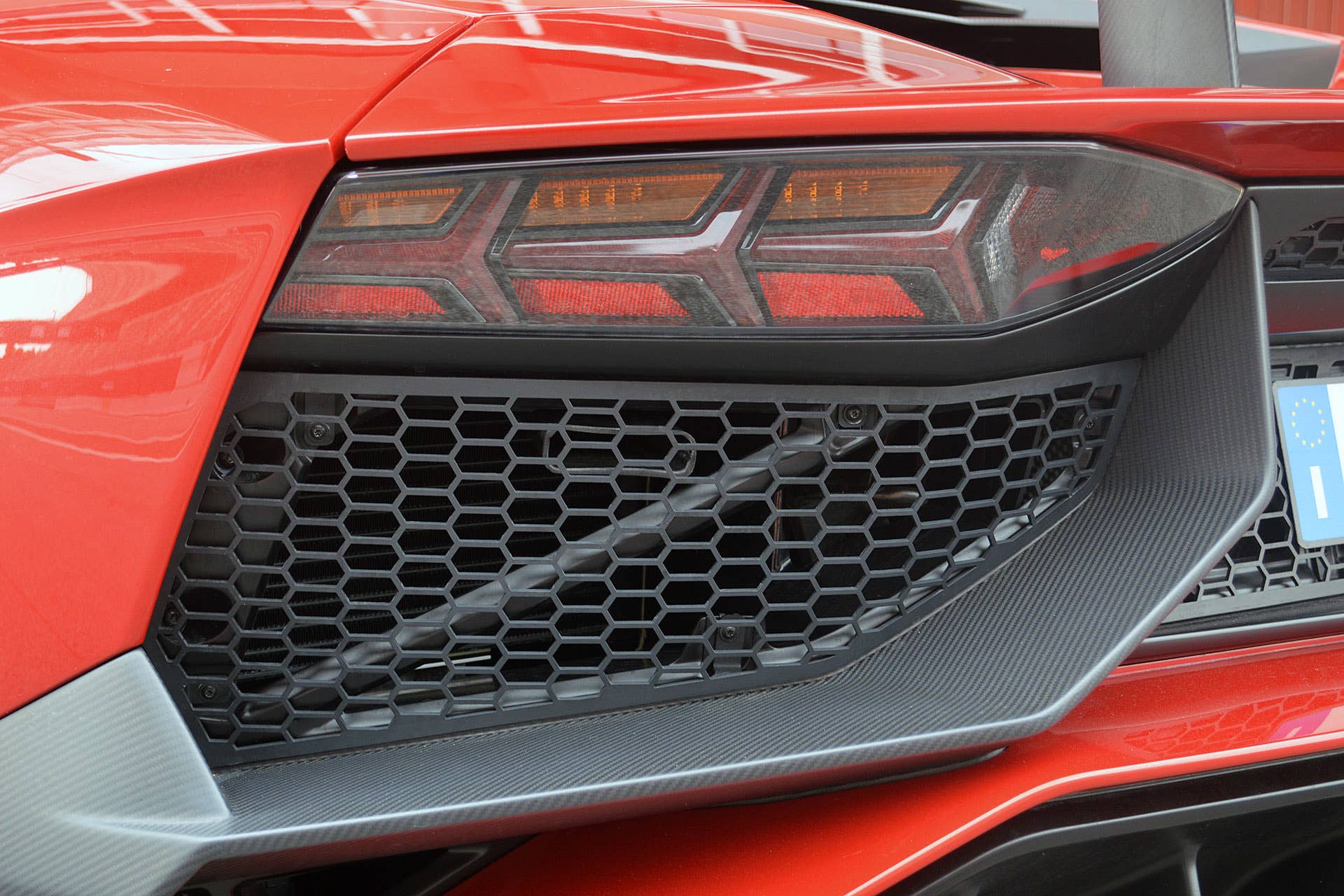 2016 Lamborghini Aventador LP 750-4 Superveloce taillight